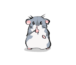 Lovely hamster SHISHAMO! sticker #8573027