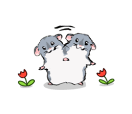 Lovely hamster SHISHAMO! sticker #8573028