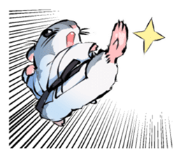 Lovely hamster SHISHAMO! sticker #8573033