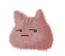 Fluffy balls (5) The plump cats sticker #8573157