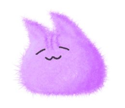 Fluffy balls (5) The plump cats sticker #8573158