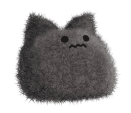 Fluffy balls (5) The plump cats sticker #8573163