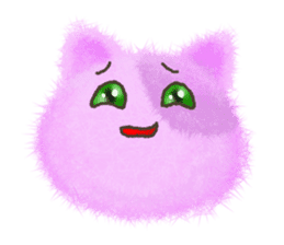 Fluffy balls (5) The plump cats sticker #8573164