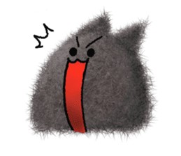 Fluffy balls (5) The plump cats sticker #8573179