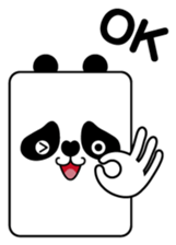 Tofu-panda sticker #8573314