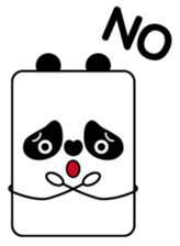 Tofu-panda sticker #8573315