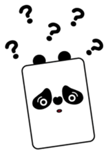Tofu-panda sticker #8573319