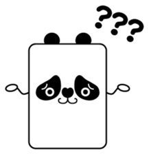 Tofu-panda sticker #8573320