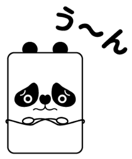 Tofu-panda sticker #8573322