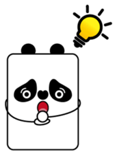 Tofu-panda sticker #8573336