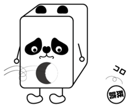 Tofu-panda sticker #8573343
