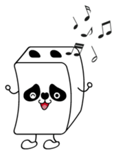 Tofu-panda sticker #8573346