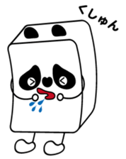 Tofu-panda sticker #8573352