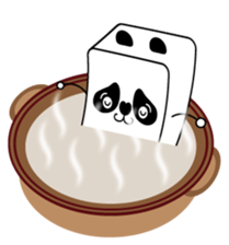 Tofu-panda sticker #8573353