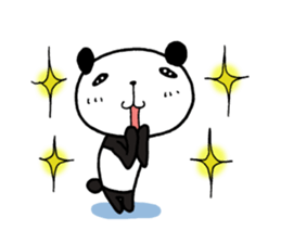 The panda which gives all energy 3 sticker #8573653