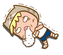 The Haughty Smelly Brother&Sister Mochi! sticker #8573841