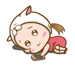 The Haughty Smelly Brother&Sister Mochi! sticker #8573855