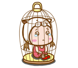 The Haughty Smelly Brother&Sister Mochi! sticker #8573856