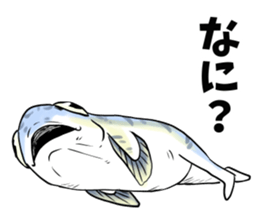 mackerel man sticker #8575104