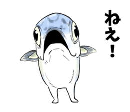 mackerel man sticker #8575110