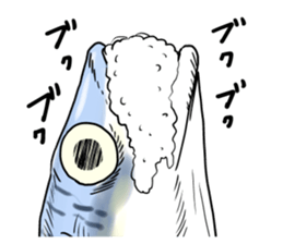 mackerel man sticker #8575116