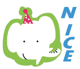 White face in my line-1 sticker #8575142