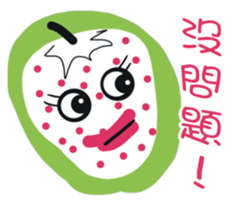 White face in my line-1 sticker #8575156