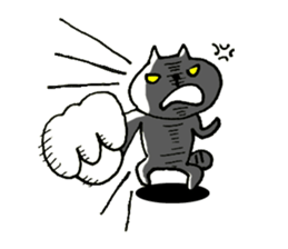 Perfect cat sticker #8575248