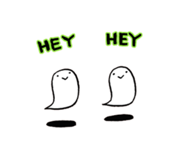 Ghost Heart sticker #8576092