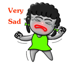 Green skirt sticker #8576459