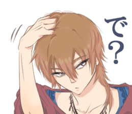 Tsundere boys! sticker #8576927