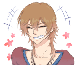 Tsundere boys! sticker #8576936