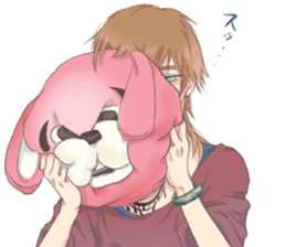 Tsundere boys! sticker #8576938