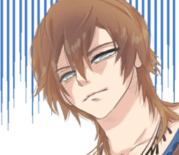 Tsundere boys! sticker #8576939