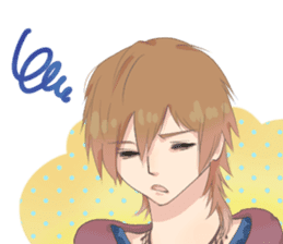 Tsundere boys! sticker #8576943