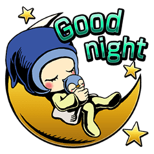 MOONY sticker #8577279