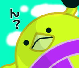 It has entered sumo Piyo character sticker #8577673