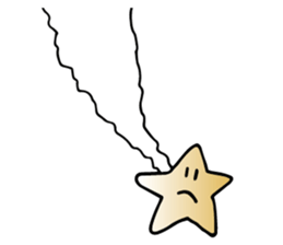 Falling star-chan sticker #8577947