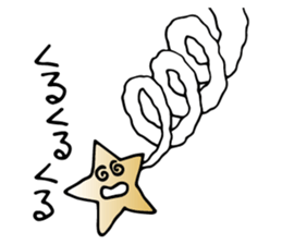 Falling star-chan sticker #8577954
