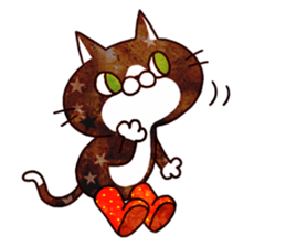 The Booted Star Cat sticker #8578314