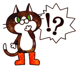 The Booted Star Cat sticker #8578317