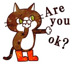 The Booted Star Cat sticker #8578320