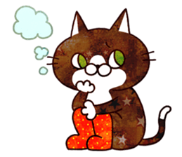 The Booted Star Cat sticker #8578321