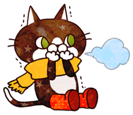 The Booted Star Cat sticker #8578328