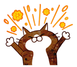 The Booted Star Cat sticker #8578332