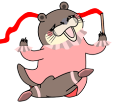 The small otter sticker #8578720