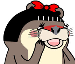 The small otter sticker #8578740