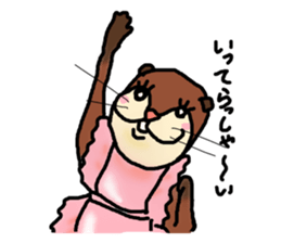 Daily life of KAWAUSO and BAKU sticker #8579228