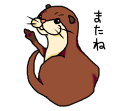 Daily life of KAWAUSO and BAKU sticker #8579232