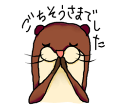 Daily life of KAWAUSO and BAKU sticker #8579236